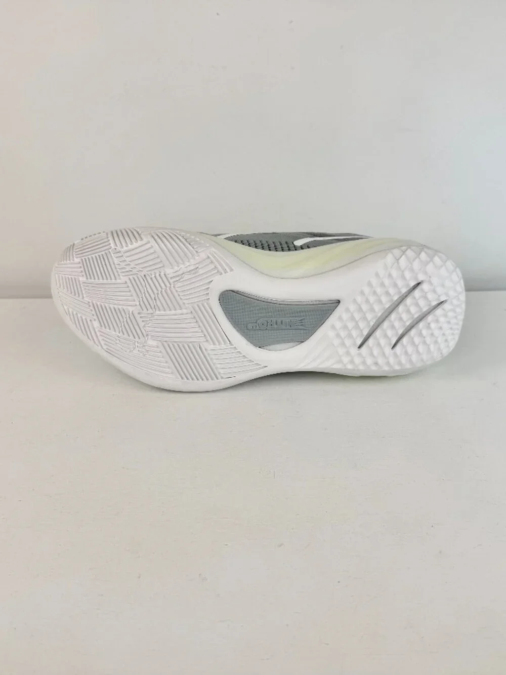 Men's 11.5 - Puma ALL Pro Nitro Team Gray Canvas Basketball Shoes - 379081-05